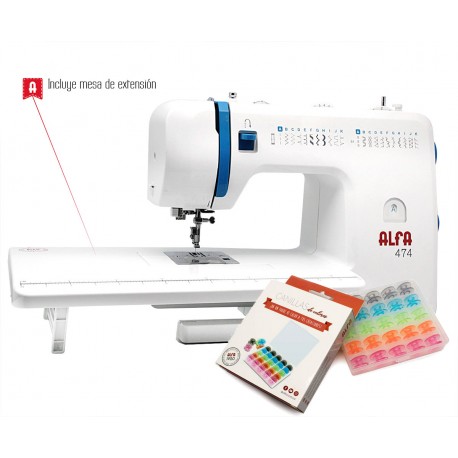 Máquina de coser Alfa 474 - Mercerlob